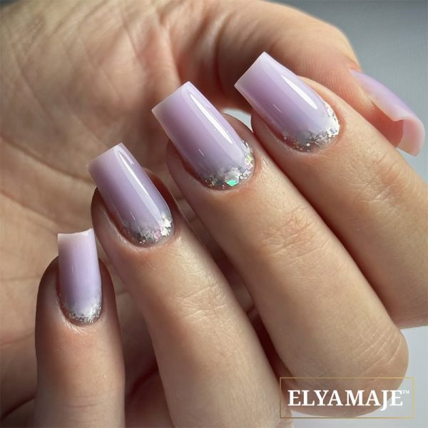 pose color creamy violette cutiglitter