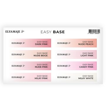 Stickers Nuancier Tips Easy Base - Elyamaje