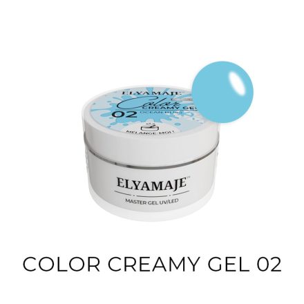 Ocean Bliss n° 02 – Color Creamy Gel – Gel de construction UV LED – Elyamaje