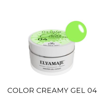 Pistachio n° 04 – Color Creamy Gel – Gel de construction UV LED – Elyamaje