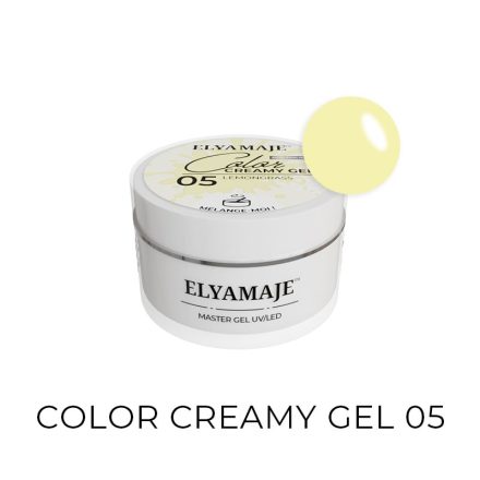 Lemongrass n° 05 – Color Creamy Gel – Gel de construction UV LED – Elyamaje