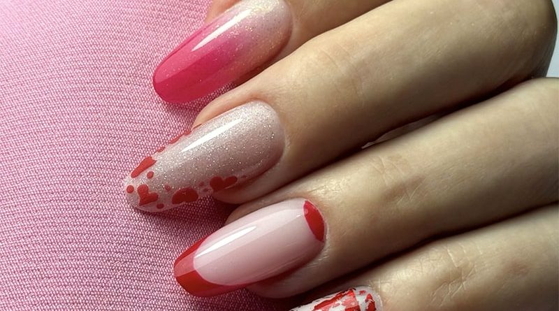 Nail Art St Valentin