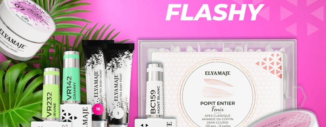 Tendances ongles flashy/fluo été
