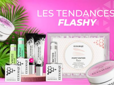 Tendances ongles flashy/fluo été