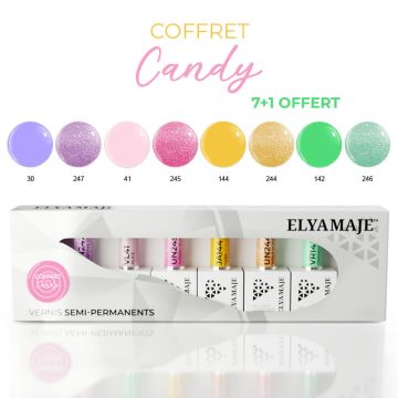 Coffret Candy – Vernis Semi-Permanents Elyamaje