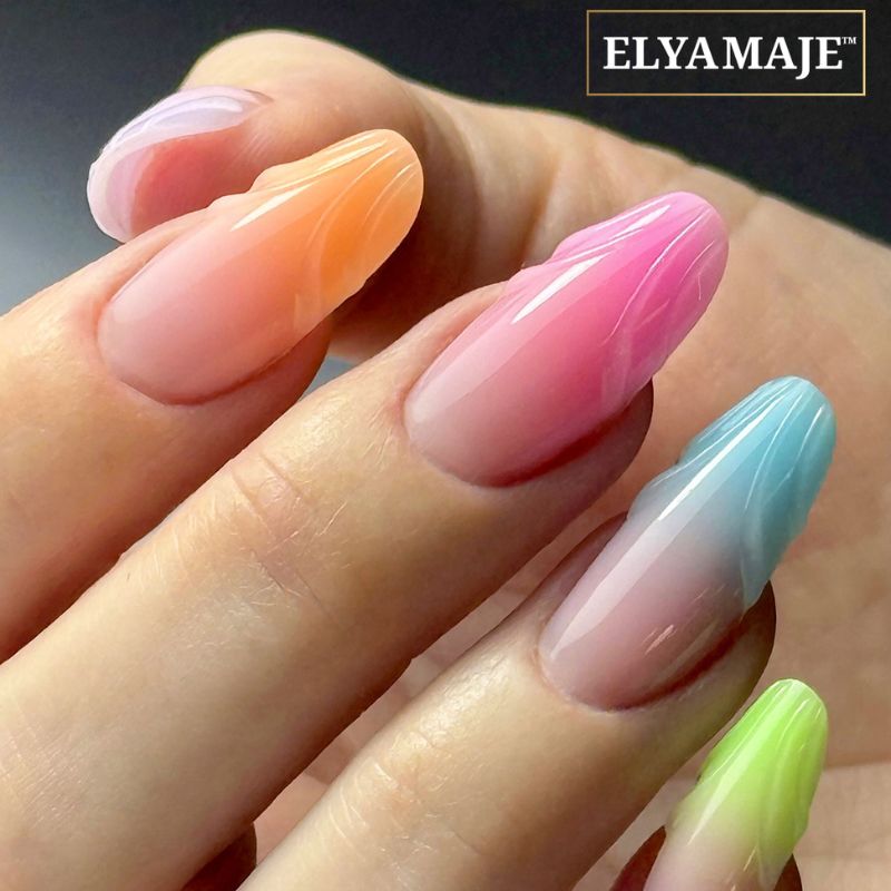 Ongles 3D colorés