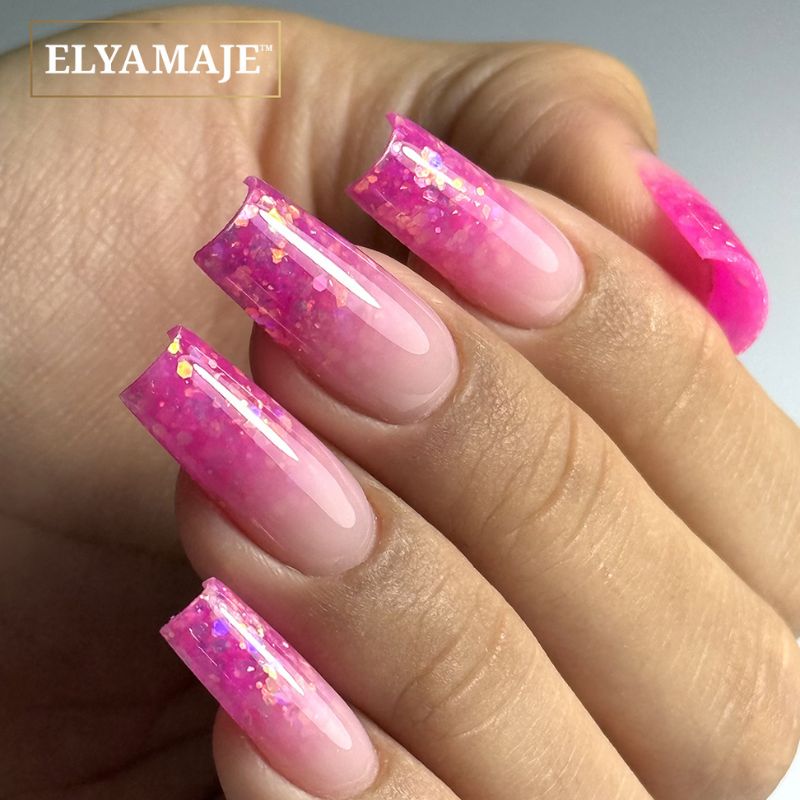 Ongles pailletés