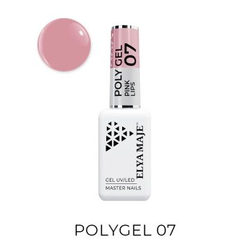 Polygel Liquide_Pink Lips n°7_Mélange entre le gel et l’acrygel_Cover Rose_Elyamaje