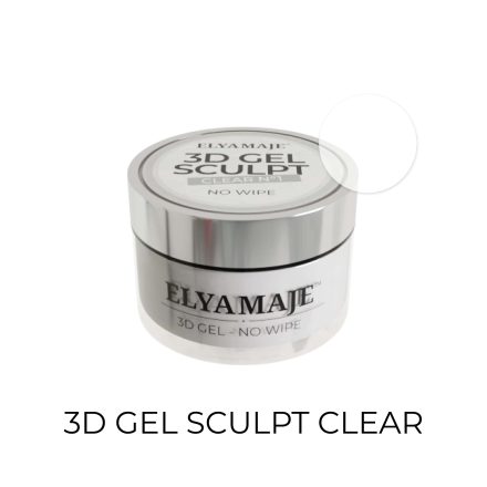 Clear – 3D Gel Sculpt n°1 – No wipe – Elyamaje