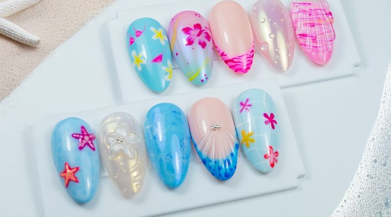 Inspirations nail art summer Elyamaje