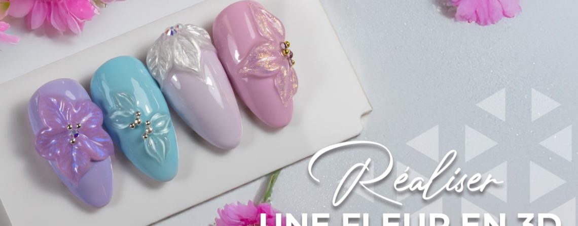 RÉALISER UNE FLEUR 3D PAS À PAS - BLOG
