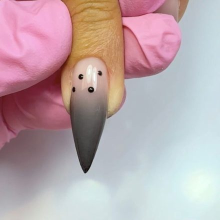 Création de points avec le dotting tool.