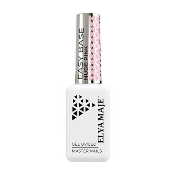 Image Packshot de l'Easy Base, une base colorée avec une texture semi-fluide et auto-égalisante, connue sous le nom de "Rubber Base"_Nude Pink_Elyamaje