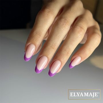 Exemple d'une pose French avec le Perfect French 12 purple
