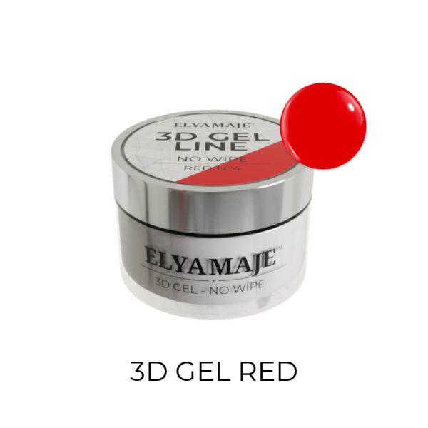 3D_Gel_4 Pot de 3D Gel Line - Red