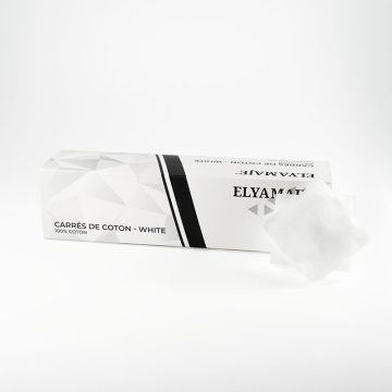 Carrés de coton - 100% coton - 500 pièces