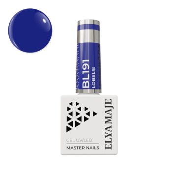 Vernis semi-Permanent n°191 - Lobelie - Bleu nuit d'hiver Elyamaje