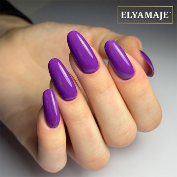 Manucure avec le Vernis Semi-Permanent n°114 – Purple Pastel - Elyamaje