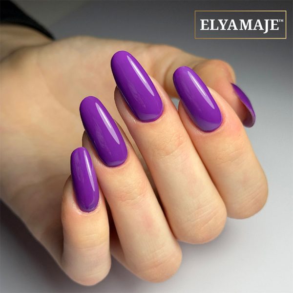 Manucure avec le Vernis Semi-Permanent n°114 – Purple Pastel - Elyamaje