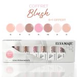 Visuel du coffret Blush Elyamaje aux couleurs nudes et roses