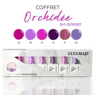 Coffret Orchidée - Vernis Semi Permanents - Édition limitée