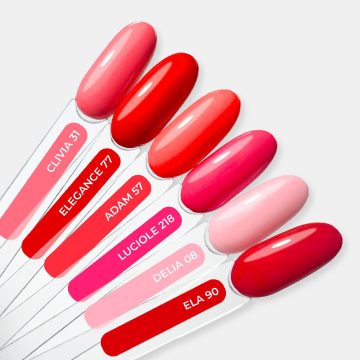 Visuel des tips présentant les teintes du coffret Passion